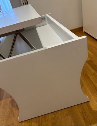 Mesa centro elevable