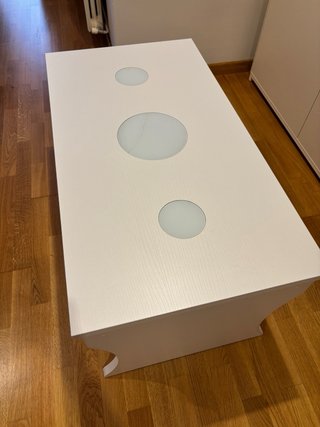Mesa centro elevable