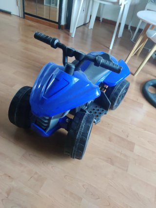 Moto Quad Infantil Azul