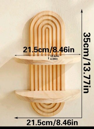 Estantería de madera