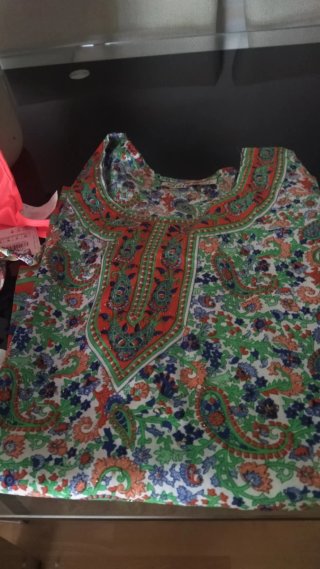Bikini Naranja y Vestido Playero Floral