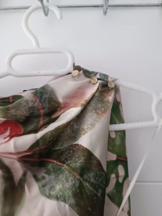 Vestido Zara Estampado Floral Talla XS