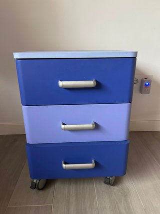 Cajonera de escritorio con ruedas