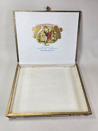 Caja Antigua Romeo y Julieta Habana
