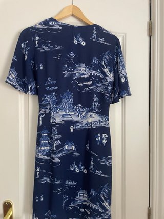 Vestido cruzado estampado Nice Things