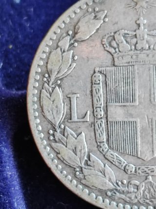 2 Lire 1897 Re Umberto I