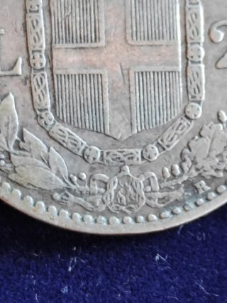 2 Lire 1897 Re Umberto I