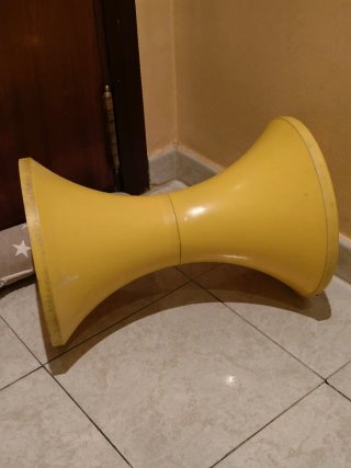 Taburete Tam Tam de Stamp - Amarillo