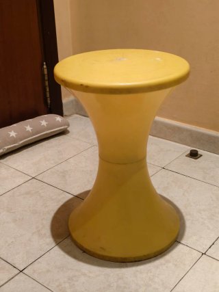 Taburete Tam Tam de Stamp - Amarillo