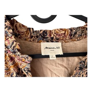 Vestido Maison 123 Paisley Algodón Talla M