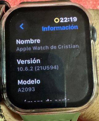 Apple Watch Series 5 44mm Negro