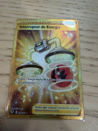 Carta Pokémon Interruptor de Energía