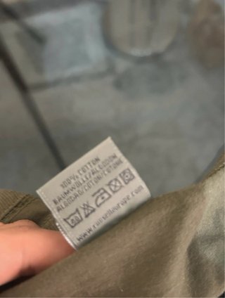 Camiseta sin mangas verde militar JERZEES
