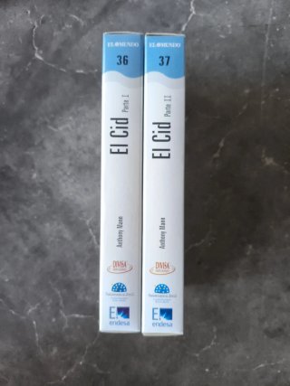 El Cid VHS Partes 1 y 2