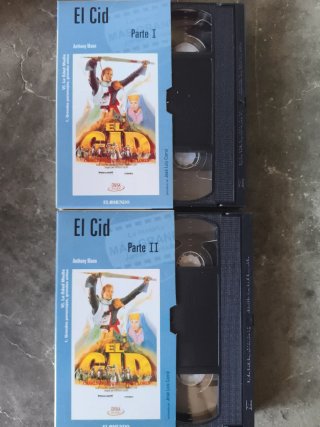 El Cid VHS Partes 1 y 2