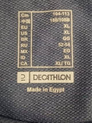Lote 2 Camisetas Running Decathlon Hombre XL