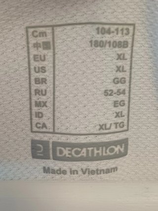 Lote 2 Camisetas Running Decathlon Hombre XL