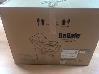 Silla coche BeSafe Izi Twist B i-size negra