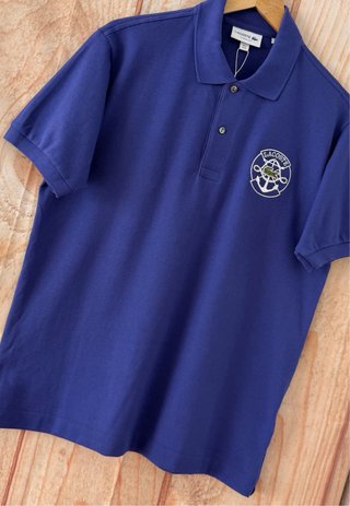 Polo Lacoste classic fit color morado original