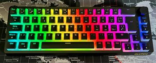 Teclado Mecánico Forgeon Clutch 60% Red Switch