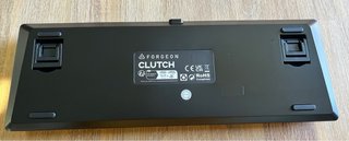 Teclado Mecánico Forgeon Clutch 60% Red Switch