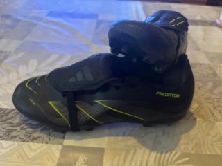 Zapatillas Adidas Predator Futbol Negras Amarillas