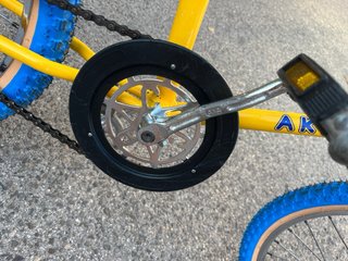 Bicicleta GAC AKIMOTO BMX Amarilla