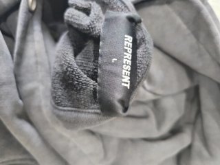 Sudadera Represent Gris Enduring Spirit
