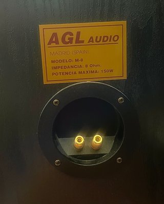 Altavoces de estudio AGL-8 Negros