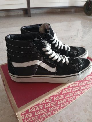 Zapatillas Vans Old Skool Hi Negras