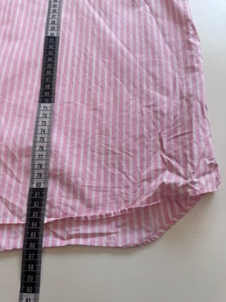 Camisa GANT Algodón Rayas Rosas Manga Corta