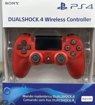 Mando DUALSHOCK 4 PS4 Magma Red