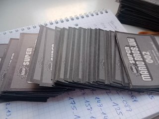 Cromos Super Mario Bros Wii (130 nuevos + 195 Repe