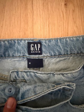 Falda pantalón vaquera niña GAP Talla 12