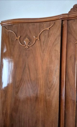 Armario clásico madera vintage 3 puertas