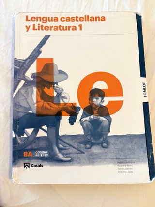 Lengua castellana y literatura 1, Le Bachillerato