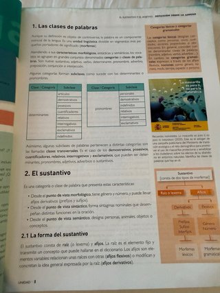 Lengua castellana y literatura 1, Le Bachillerato