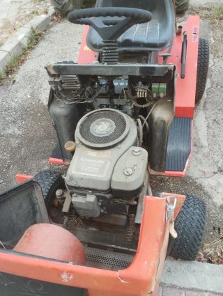 Tractor Cortacésped Outils Wolf Naranja