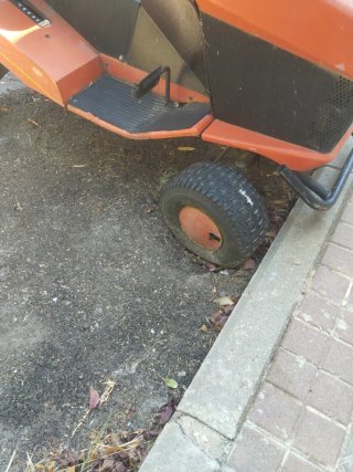 Tractor Cortacésped Outils Wolf Naranja