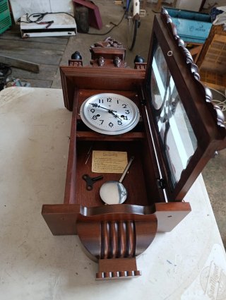 Reloj de Pared Vintage Madera Nuevo