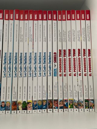 Lote Biblioteca Marvel