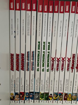 Lote Biblioteca Marvel