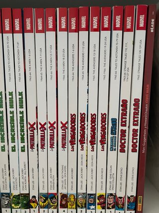 Lote Biblioteca Marvel