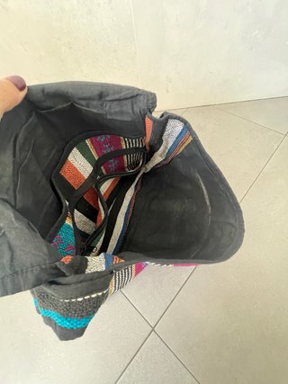 Bolso Hippie Boho estampado multicolor
