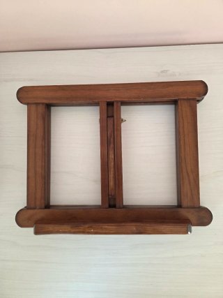 Atril de sobremesa plegable madera