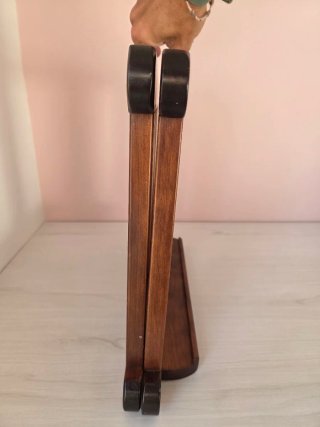 Atril de sobremesa plegable madera