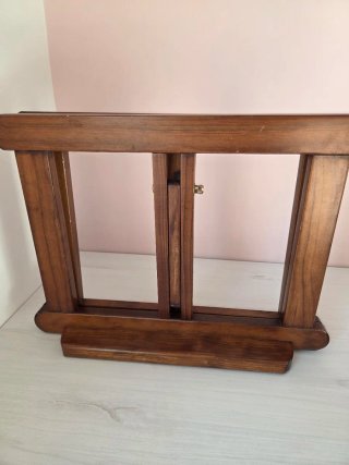 Atril de sobremesa plegable madera