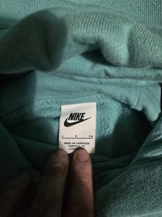 Sudadera Nike Verde Azulado