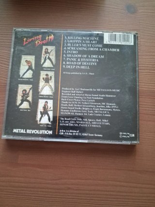 Living Death - Metal Revolution CD