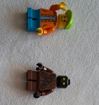 Figura Lego Buzo Rojo